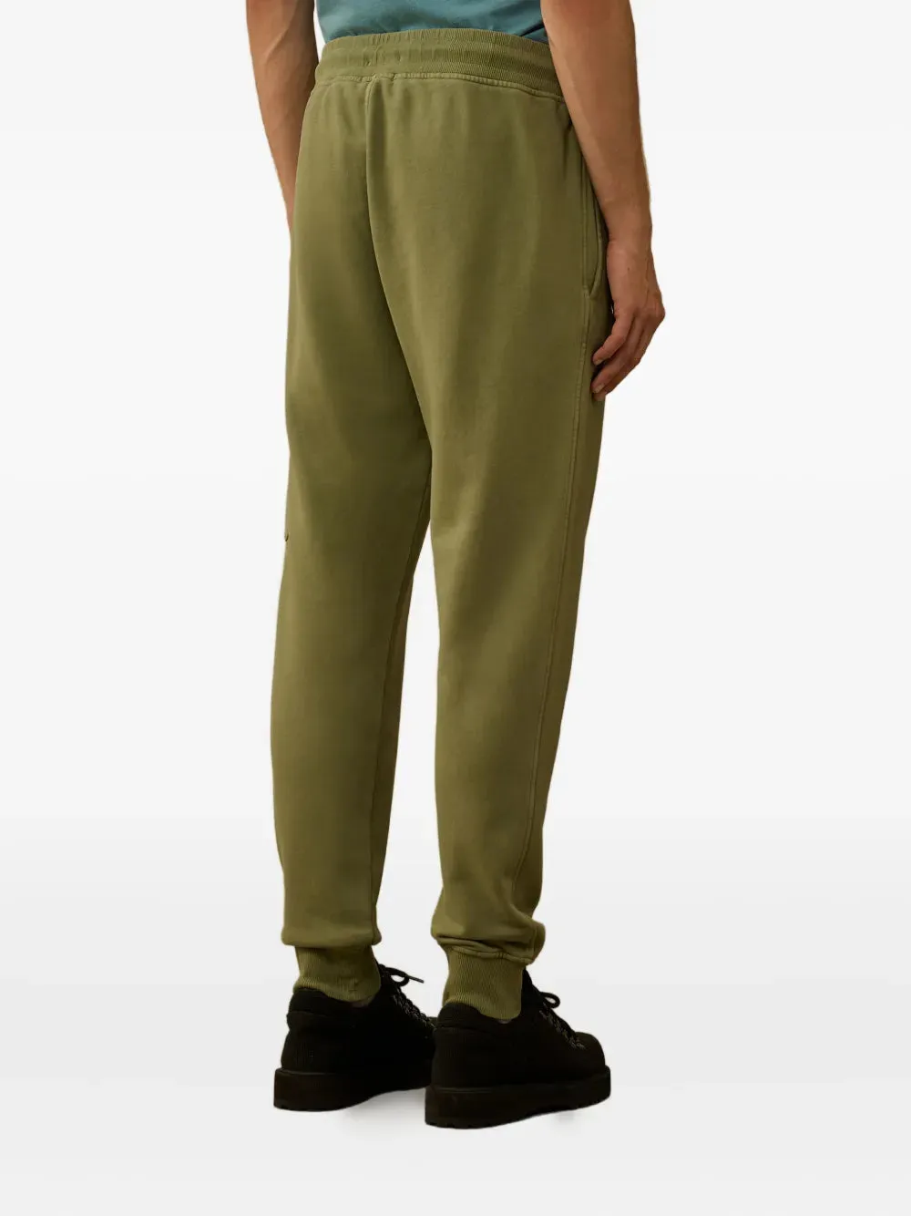 Brushed And Emerized Diagonal Fleece Cargo Lens Sweatpants