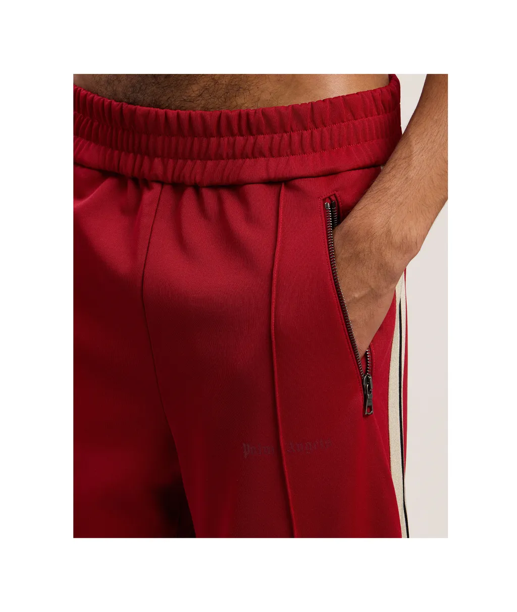 Zip-Up Side-Stripe Track Pants