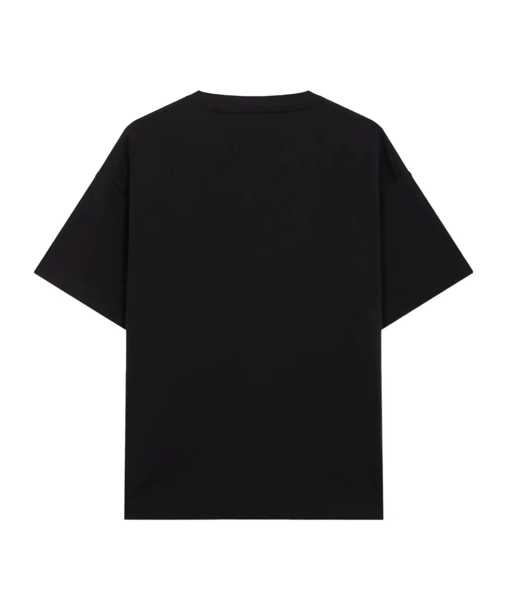 Spray Neck Logo T-Shirt