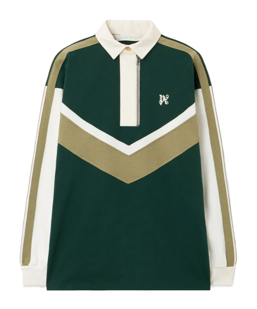 Monogram Colourblock Polo Shirt