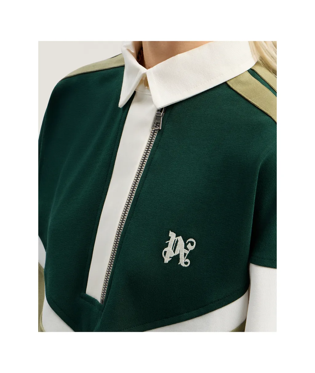 Monogram Colourblock Polo Shirt