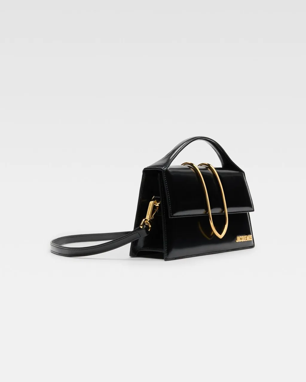 Jacquemus Logo Plaque Top Handle Bag