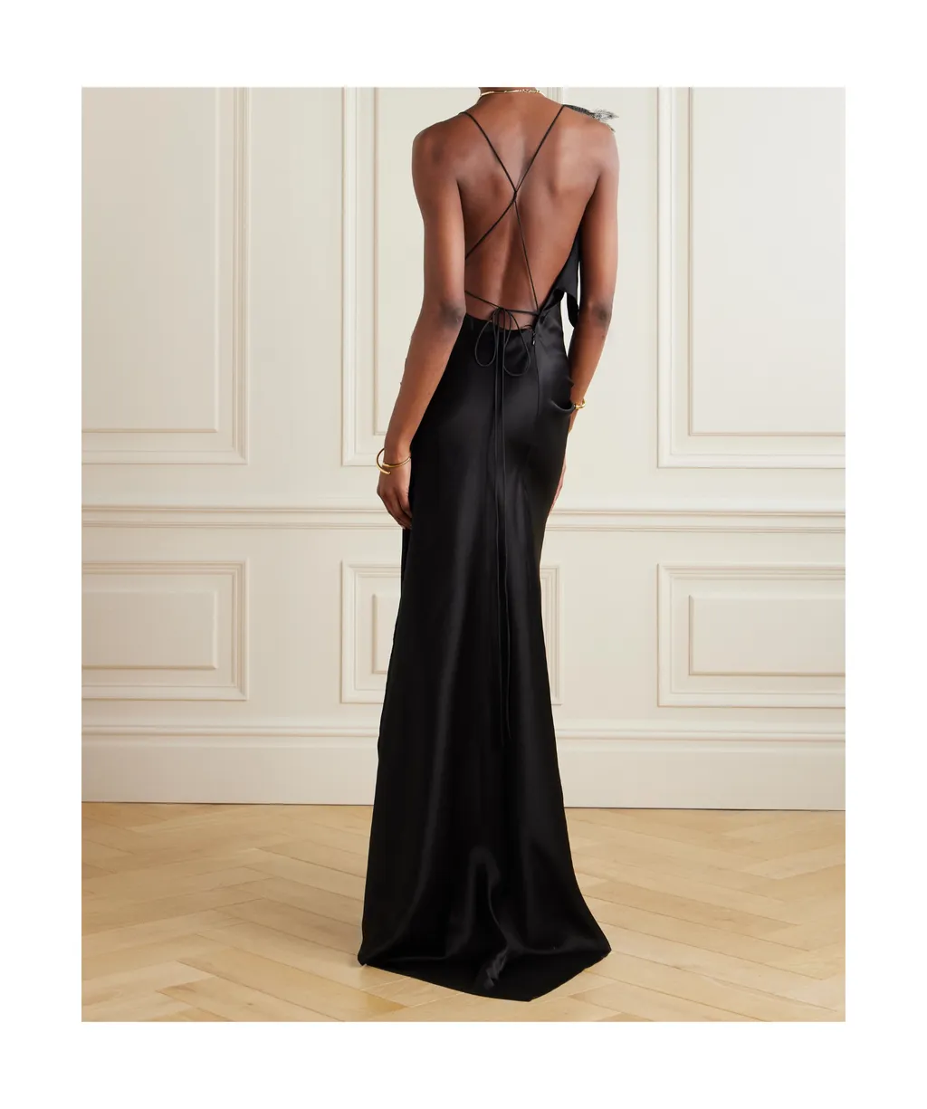 Asymmetric Lace Dress