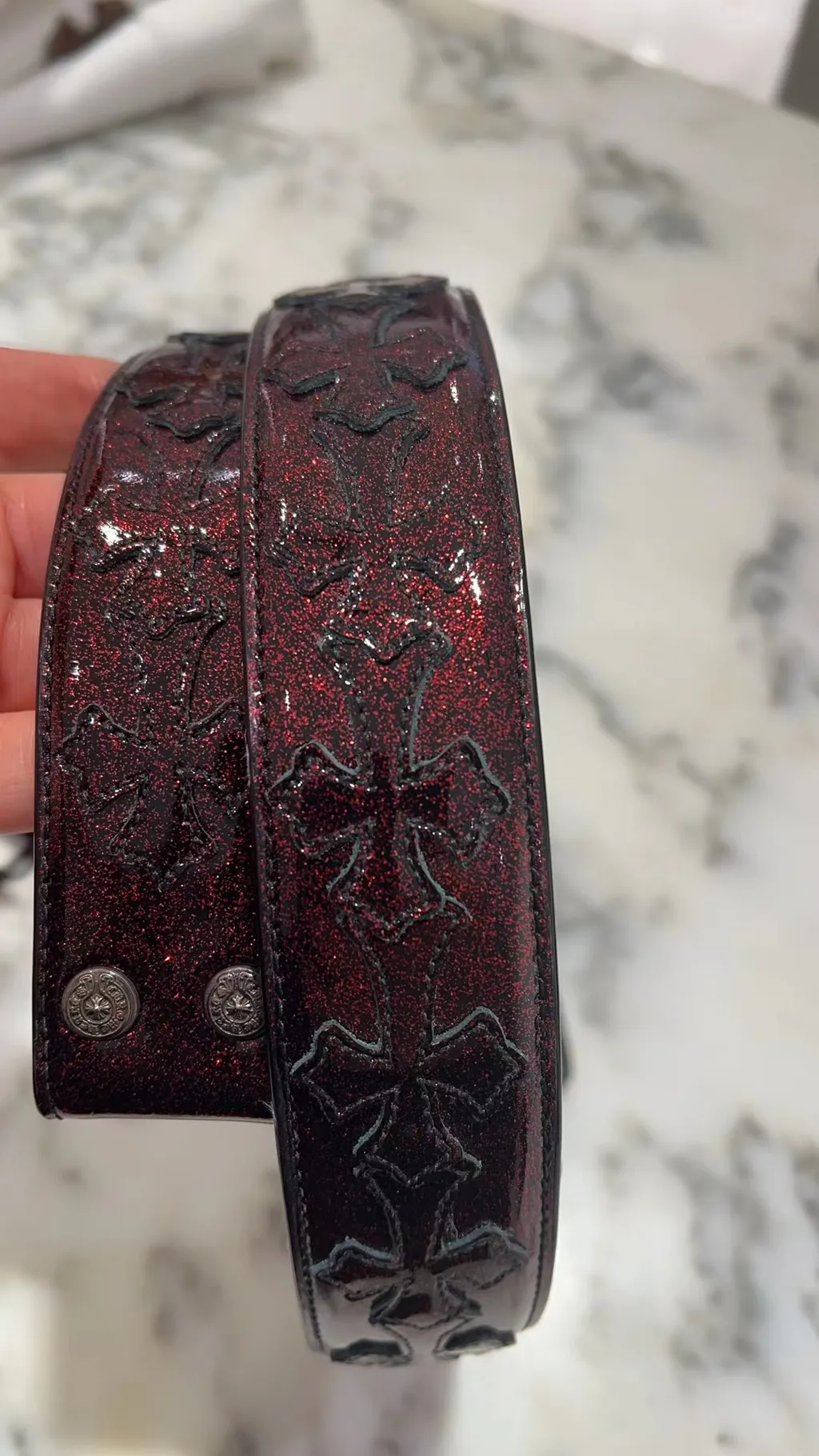Printed Starry Sky Belt