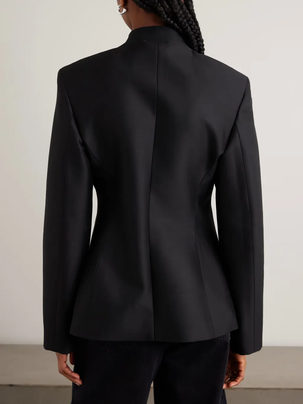 Wool Blend Casual Jacket