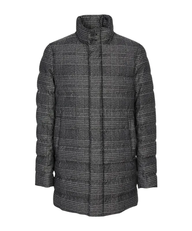 Long-Sleeved Down Jacket