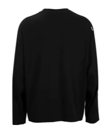 Piercing-Detail Longsleeve T-Shirt