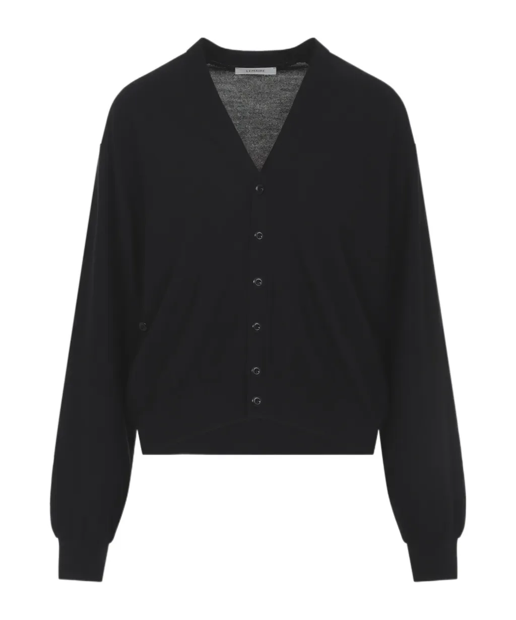 Long-Sleeved Knitted Cardigan