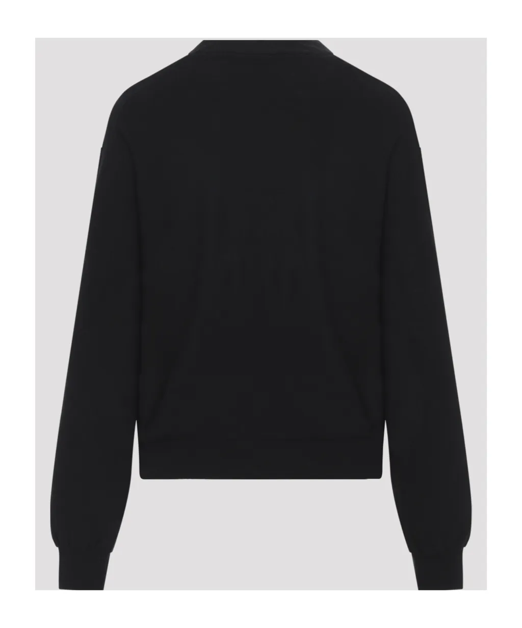 Long-Sleeved Knitted Cardigan