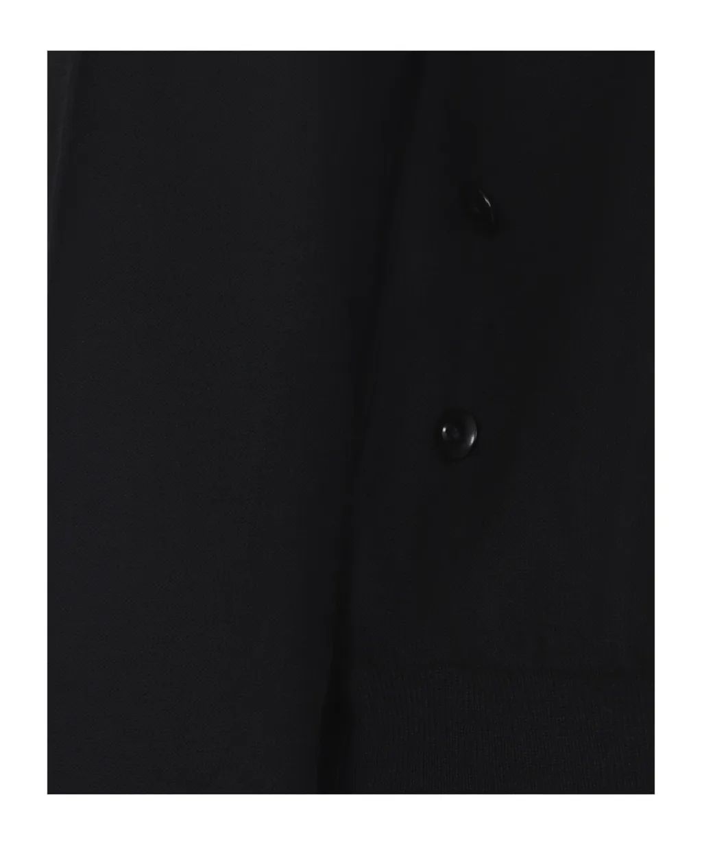 Long-Sleeved Knitted Cardigan