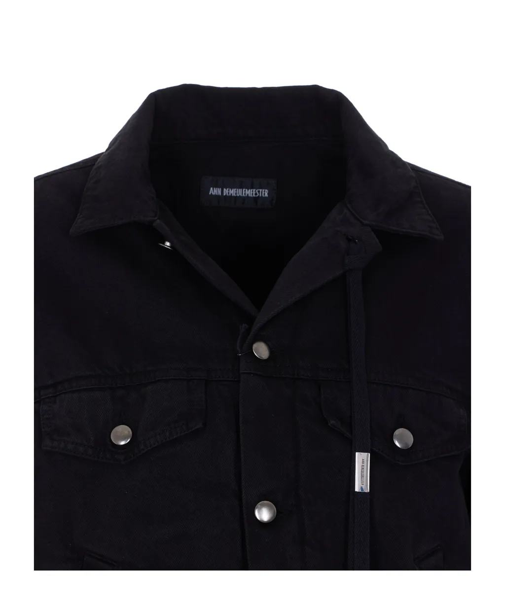 Single-Breasted Long-Sleeved Shirt