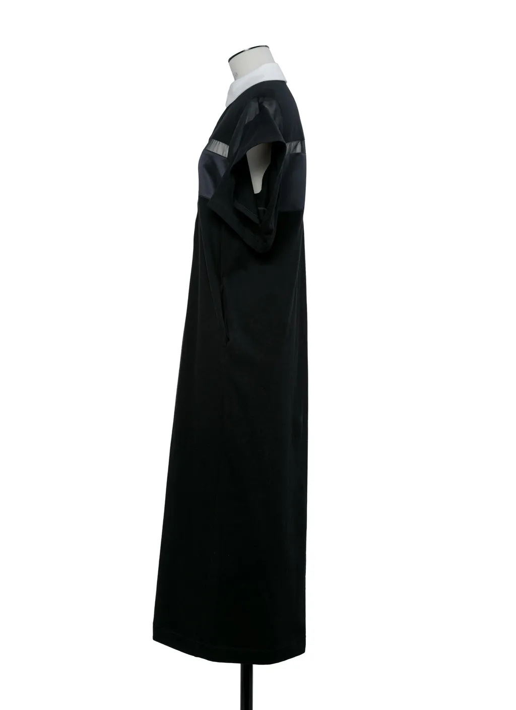 Polo-Collar Midi Dress