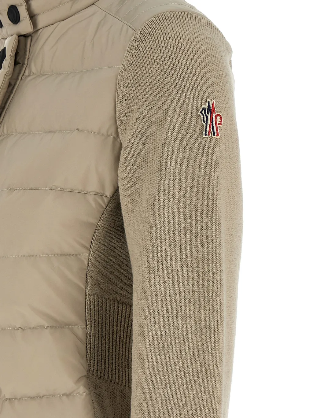 Moncler Grenoble Button-Up Padded Cardigan
