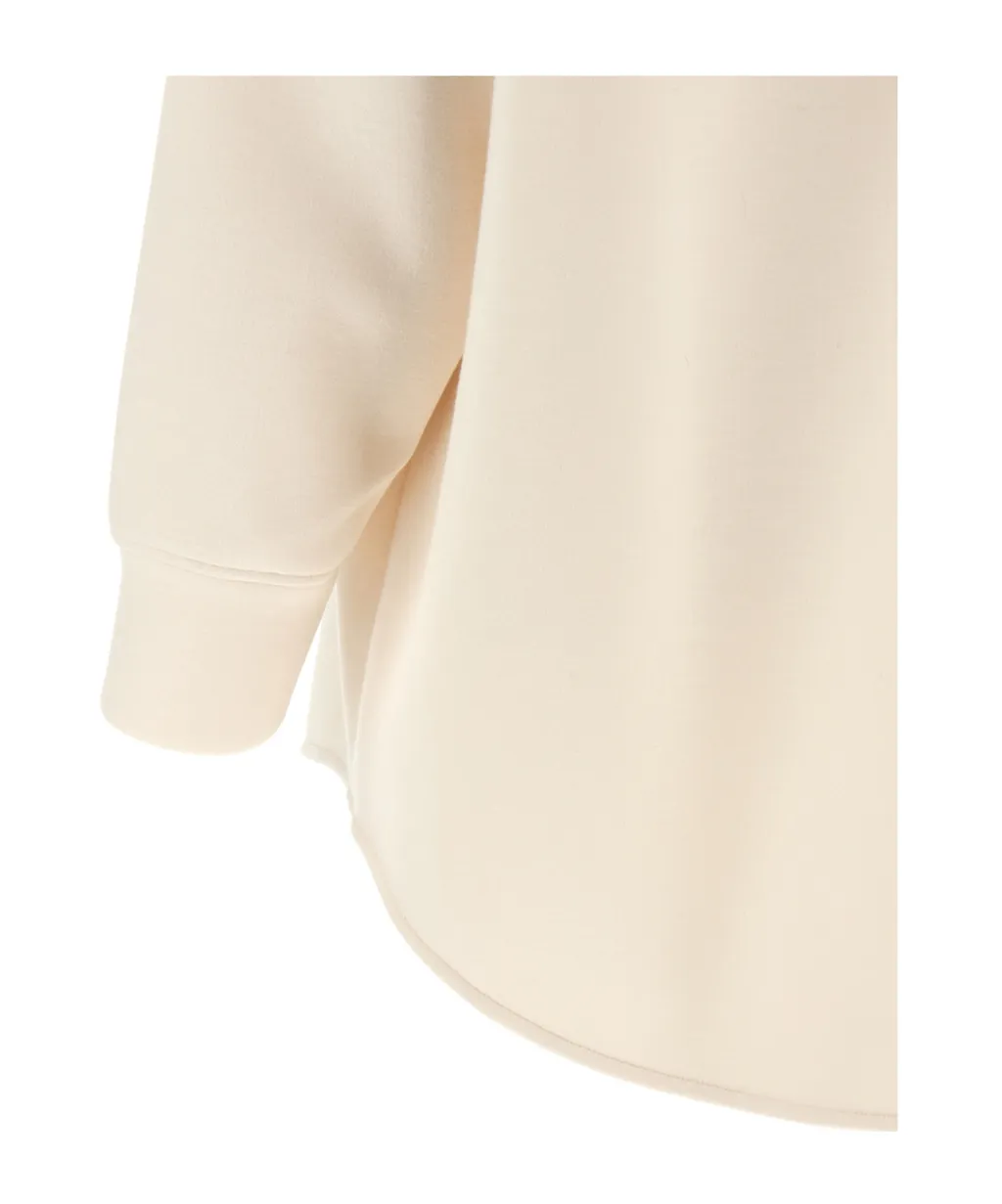 Fabiana Filippi Scuba Curved Hem Shirt