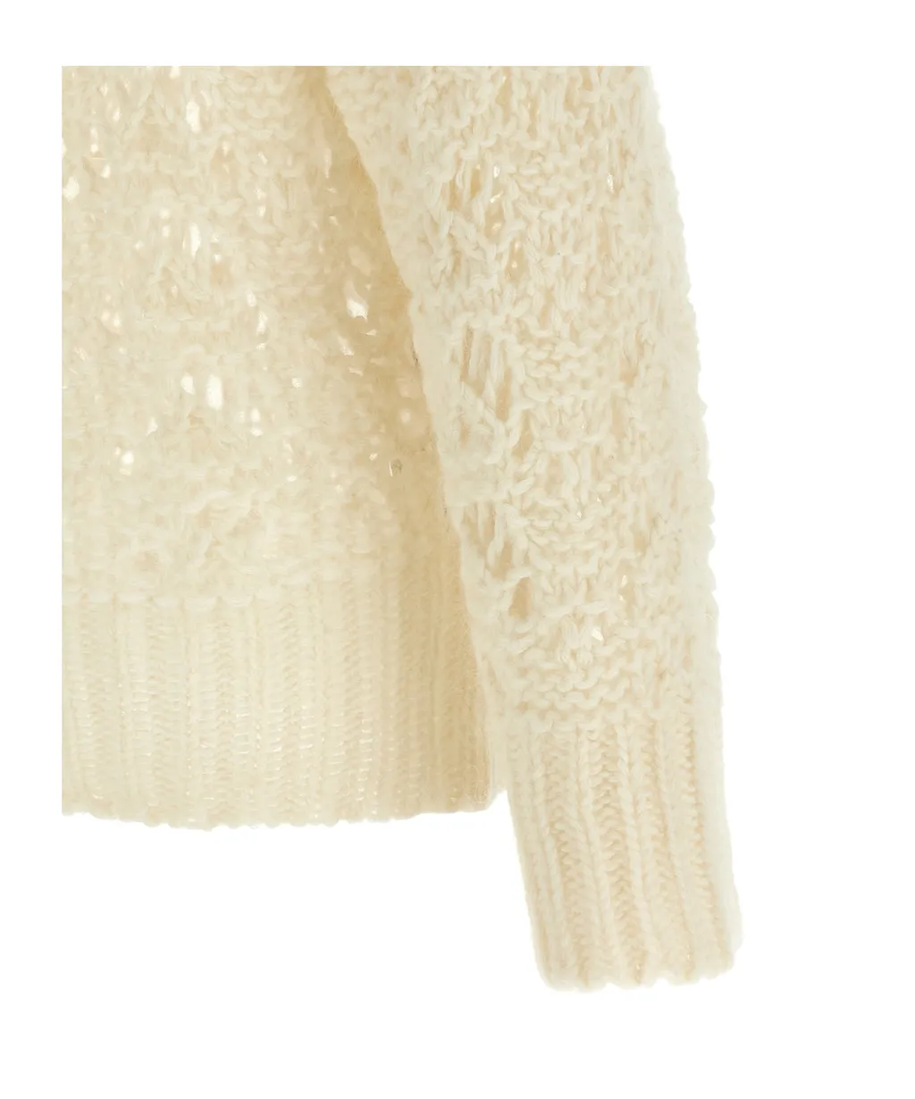 Fabiana Filippi Long-Sleeved V-Neck Jumper