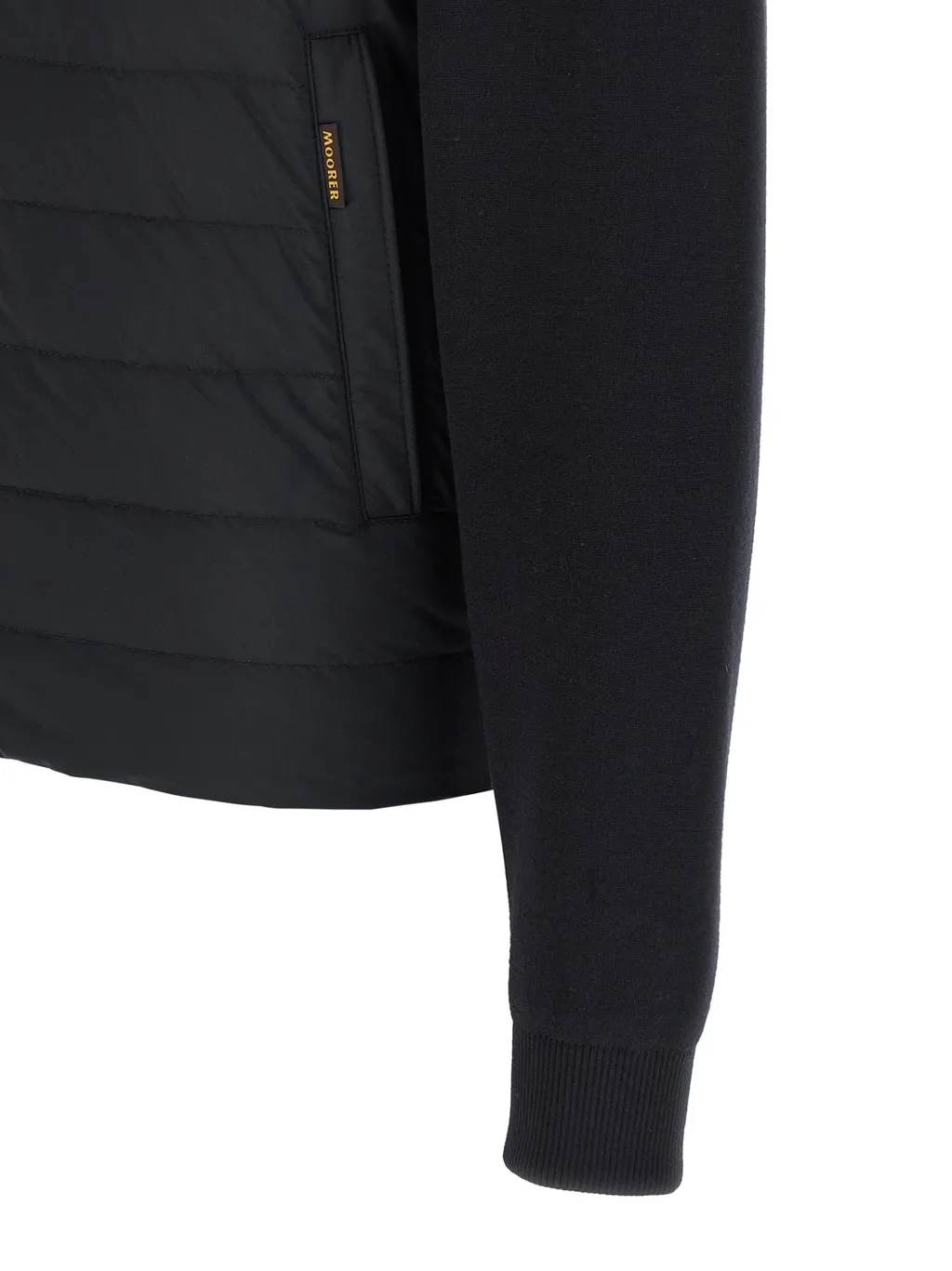 Moorer Duncan High-Neck Quilted Jacket
