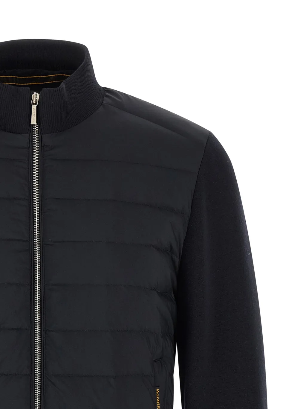 Moorer Duncan High-Neck Quilted Jacket