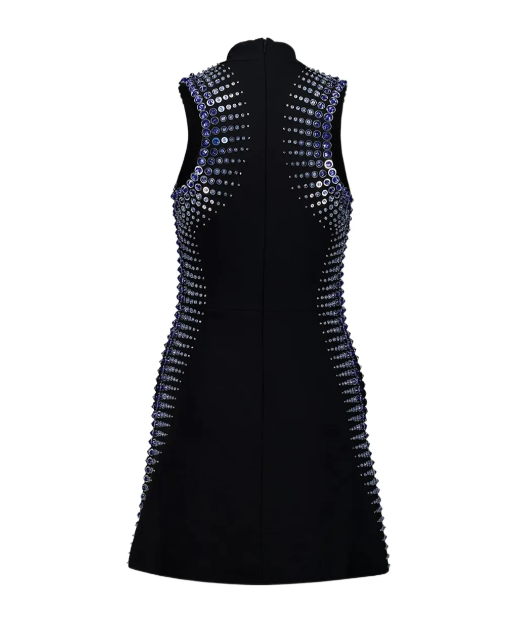 Embellished Sleeveless Mini Dress