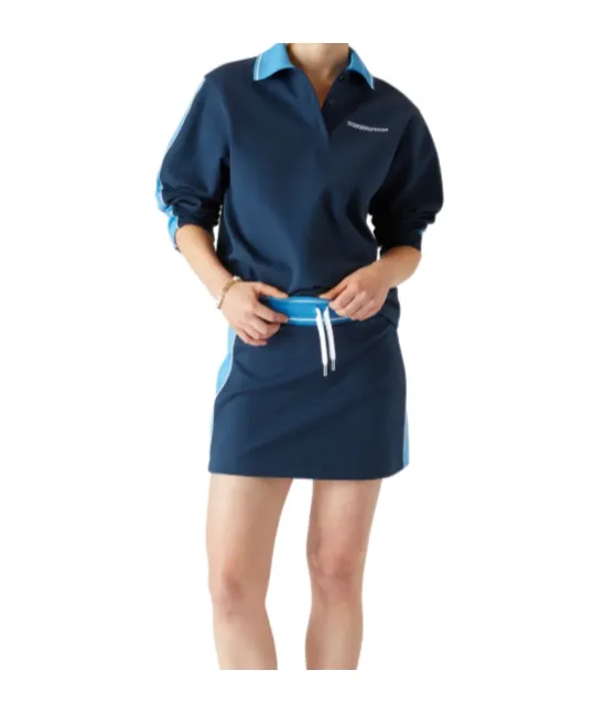 Casablanca Punto Polo Collared Sweatshirt