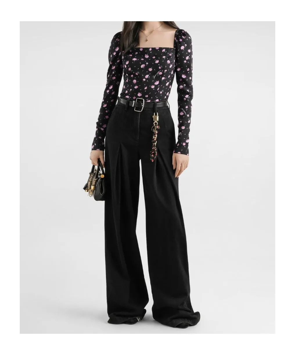 Dolce & Gabbana Pleated Jeans