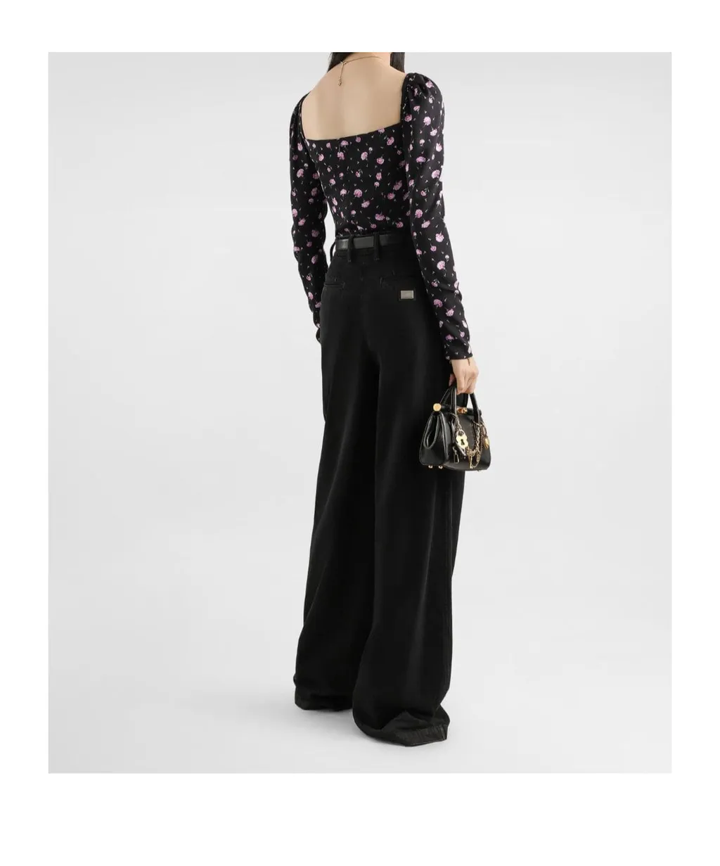 Dolce & Gabbana Pleated Jeans