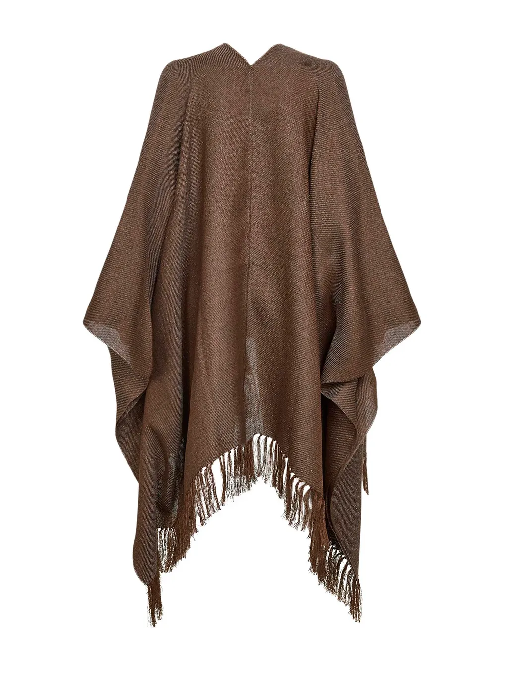 Brunello Cucinelli Fringed-Edge Cape