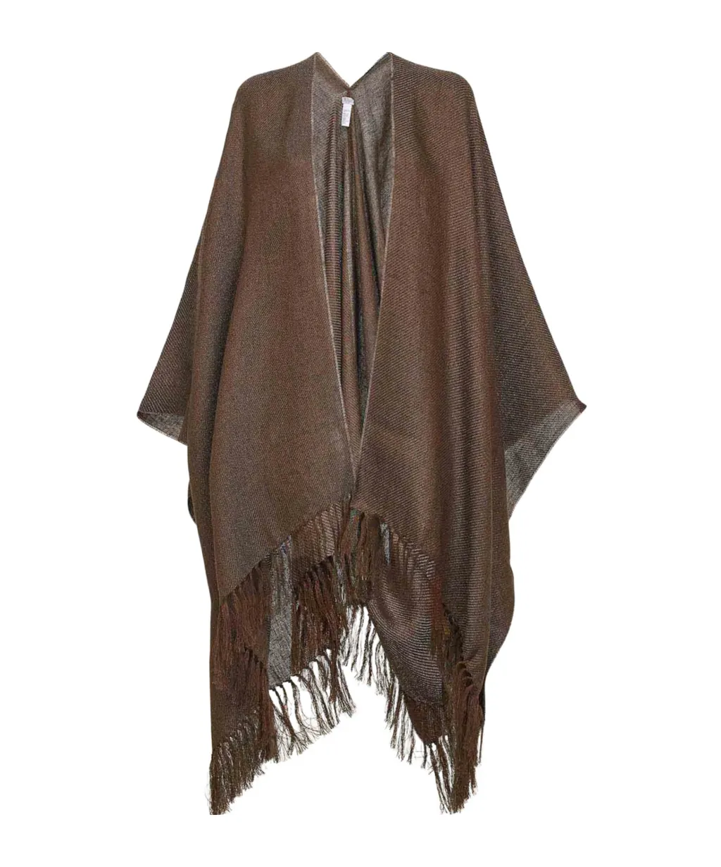 Brunello Cucinelli Fringed-Edge Cape
