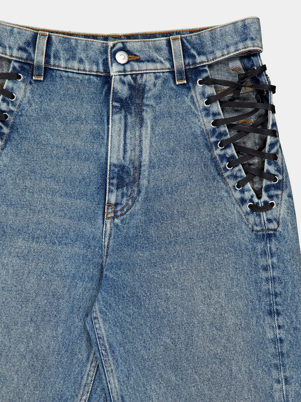 Stella Mccartney High-Waist Straight-Leg Jeans
