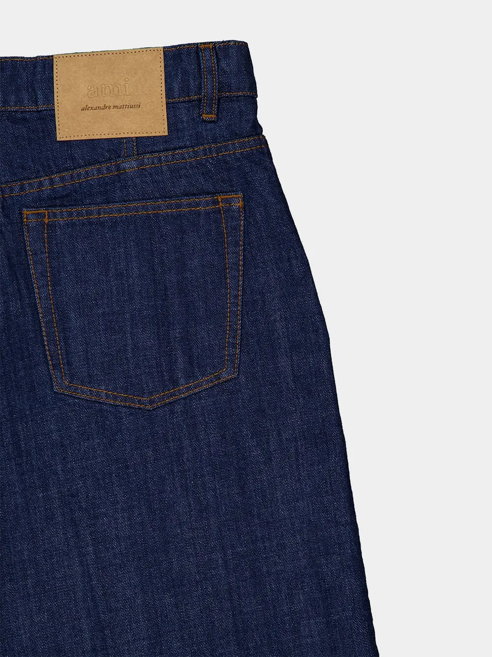 Ami Loose Denim Shorts