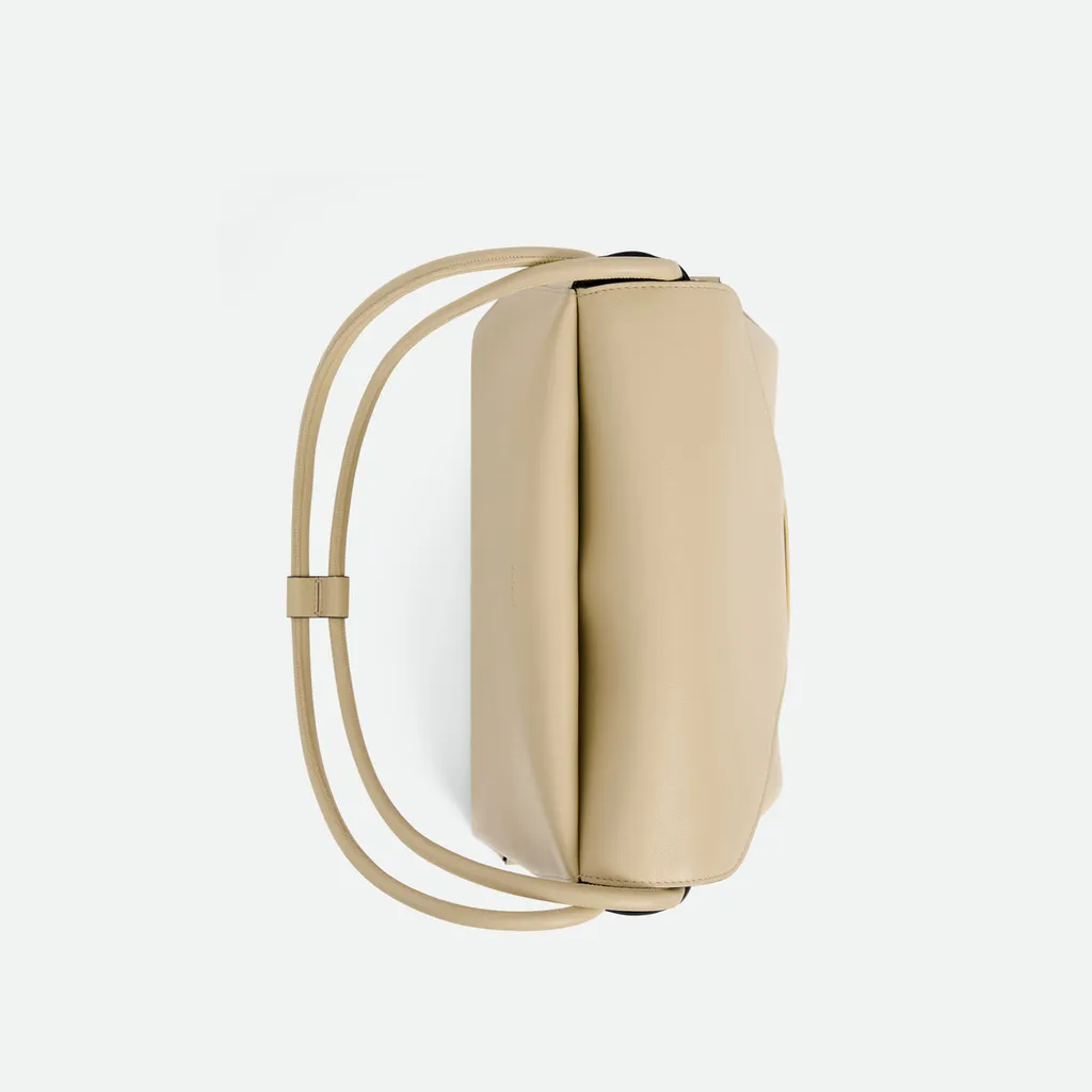 Veneto Gold-Tone Oval Leather Tote Bag