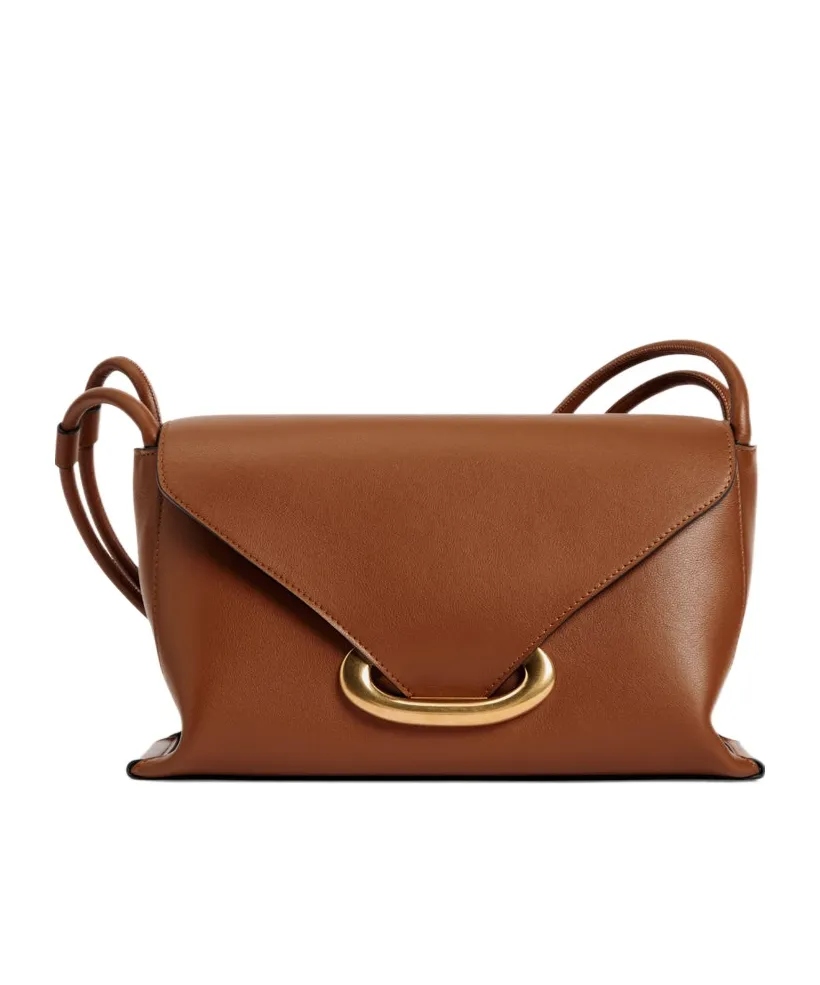 Gold-Tone Hardware Shoulder Bag
