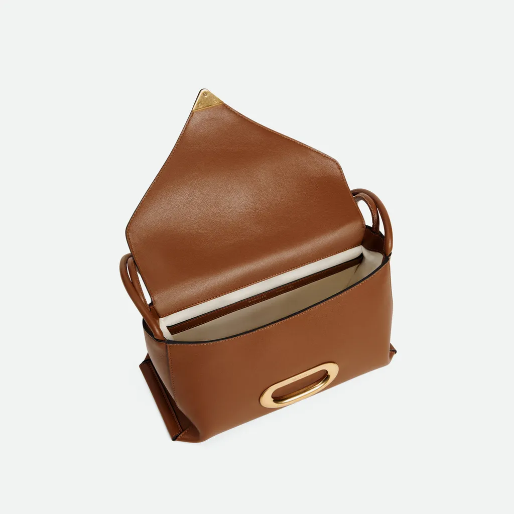 Gold-Tone Hardware Shoulder Bag