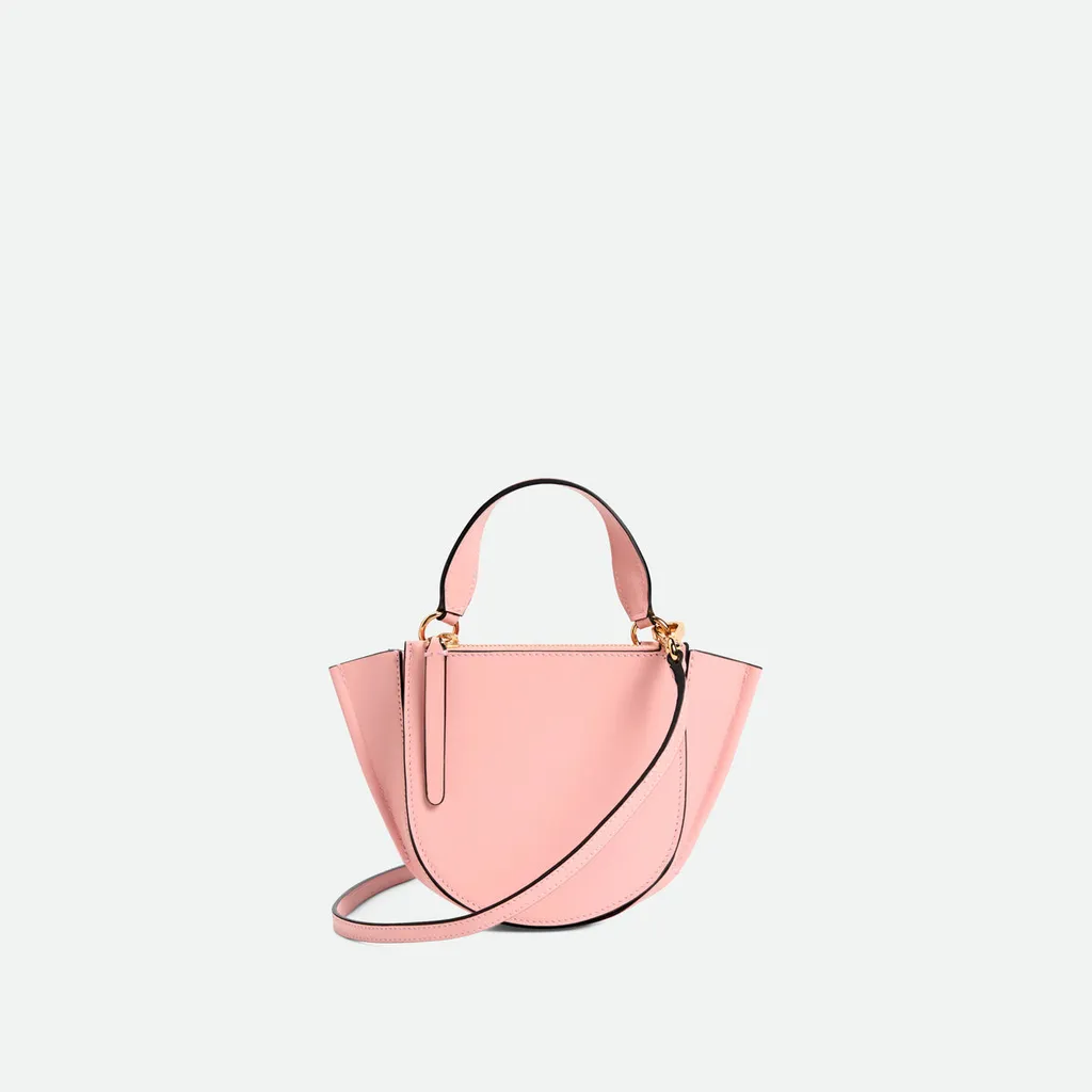 Hortensia Piccola Handle Leather Tote Bag
