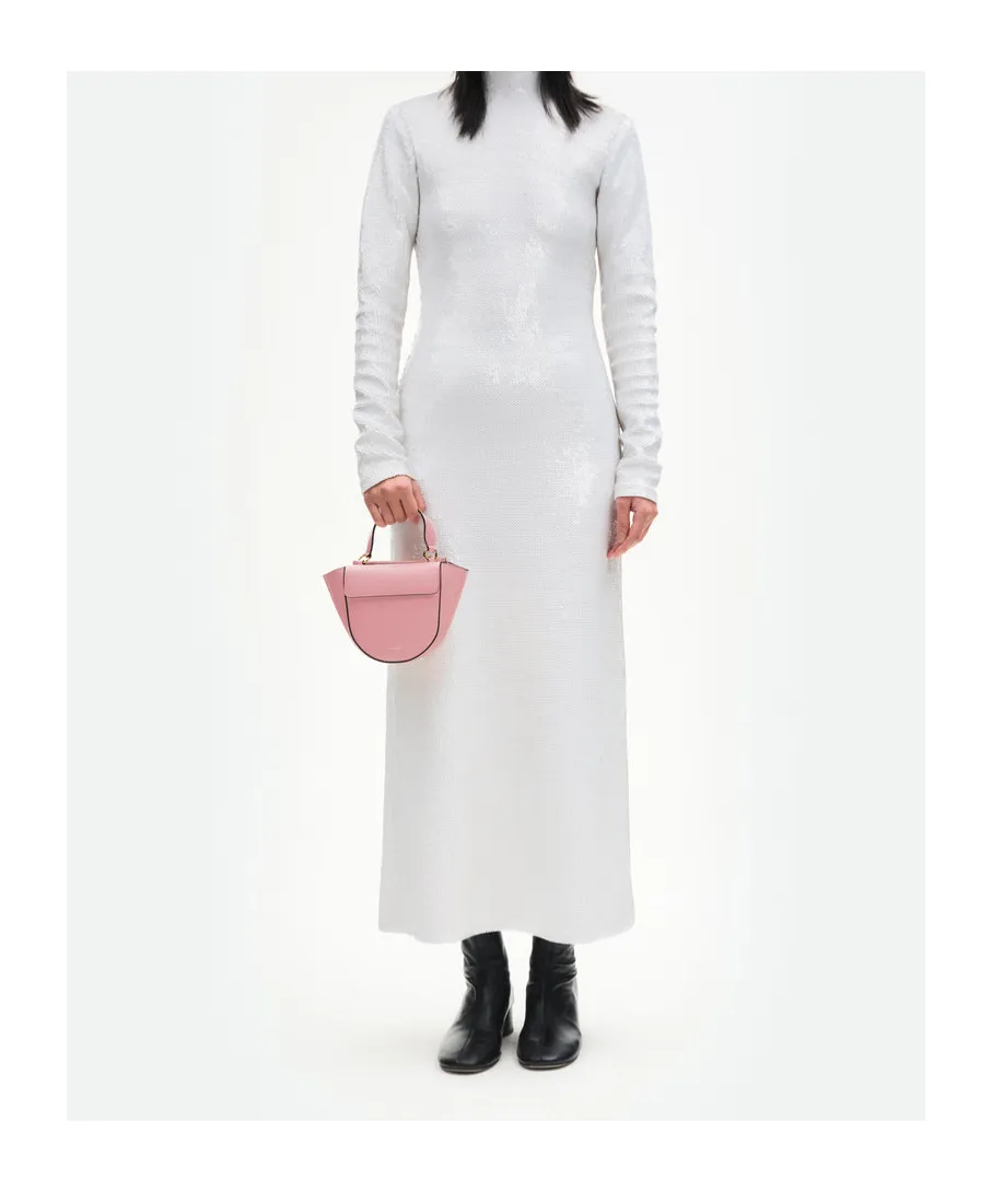 Hortensia Piccola Handle Leather Tote Bag
