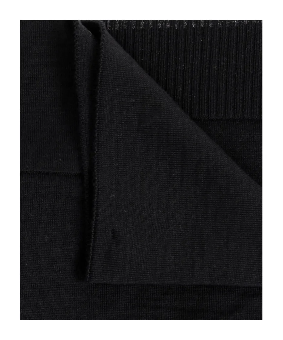 Lemaire Ribbed Knit Scarf