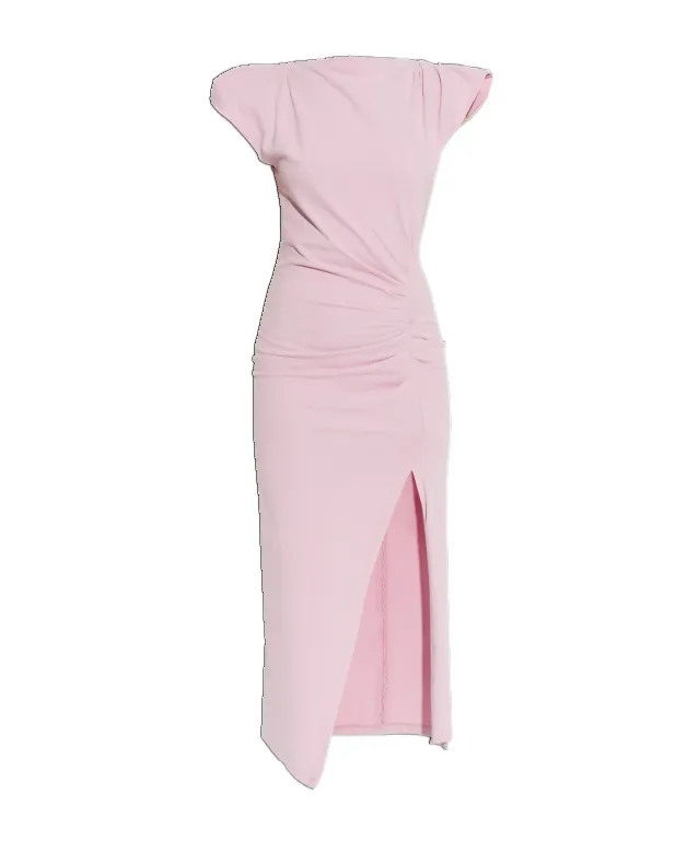 Isabel Marant Nadela Ruched Detailed Midi Dress