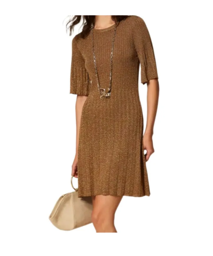 Lurex Knitted Dress