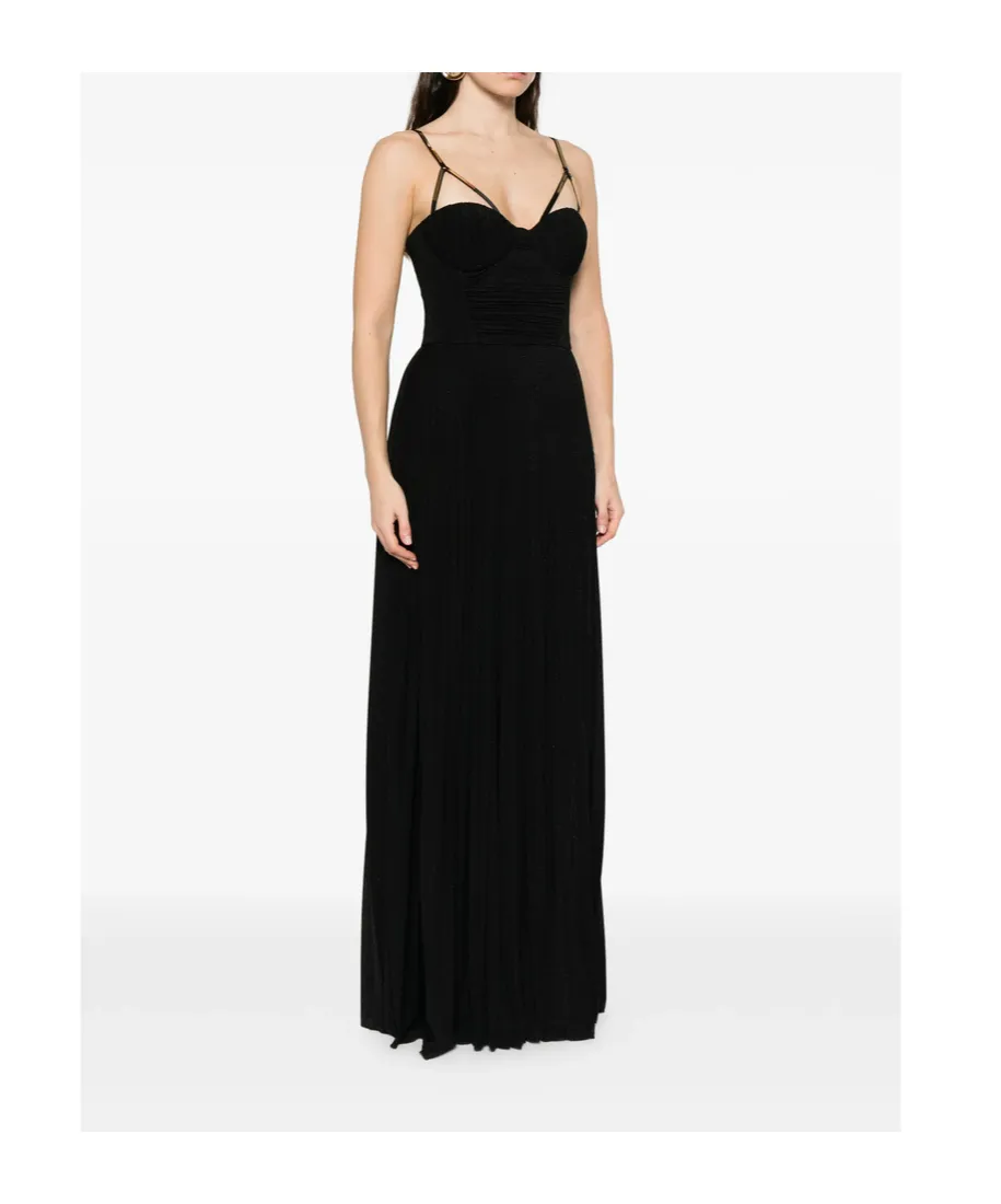 Bustier Belted Maxi Dress