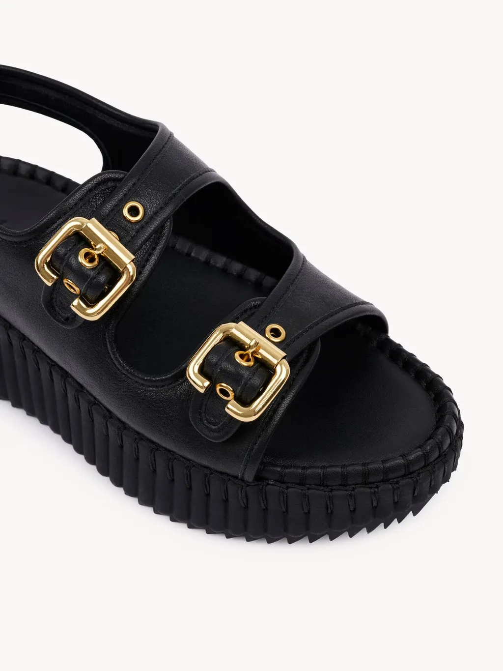 Chloé Nama Wedge Sandals