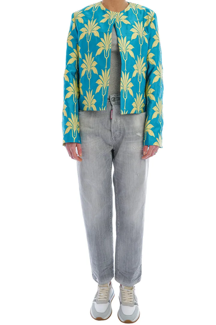 Dsquared2 Distressed Cropped Jeans
