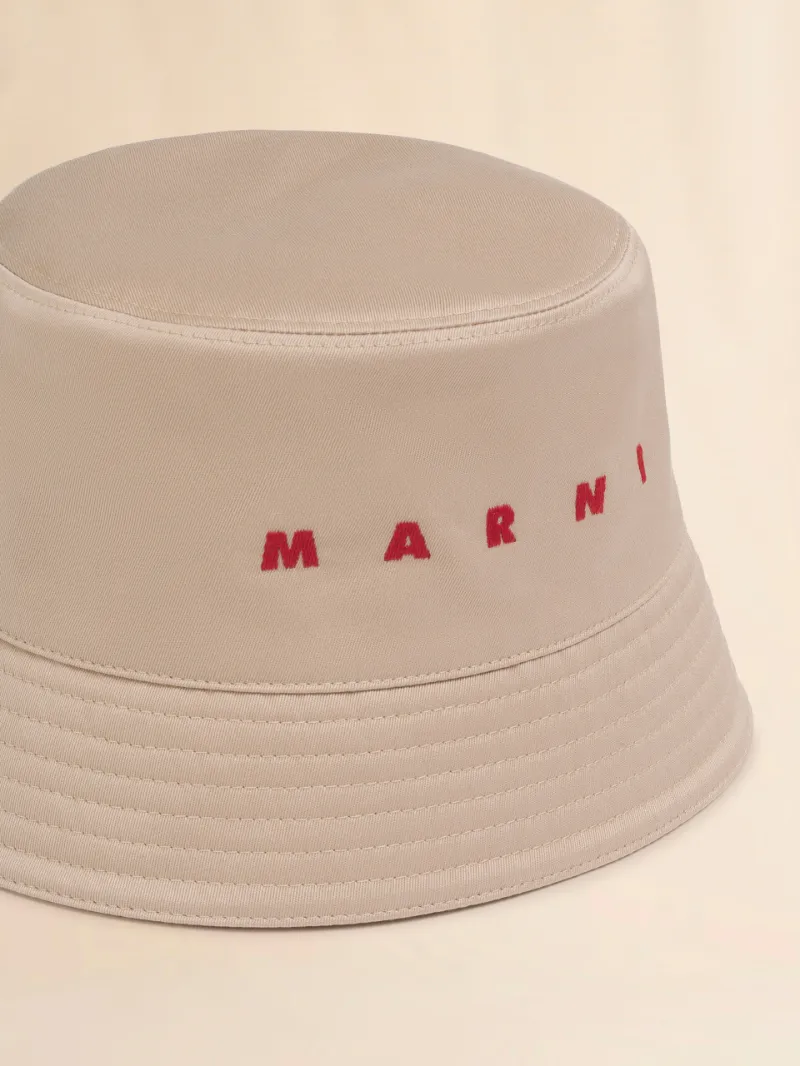 Marni Water-Repellent Gabardine Bucket Hat