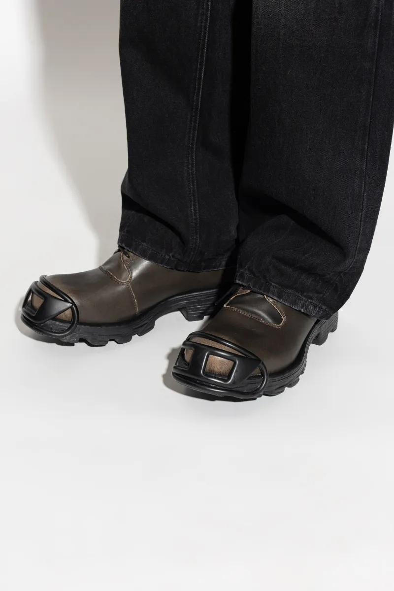 Lug-Sole Derby Shoes