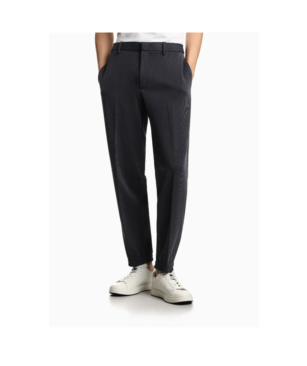 Striped Casual Trousers