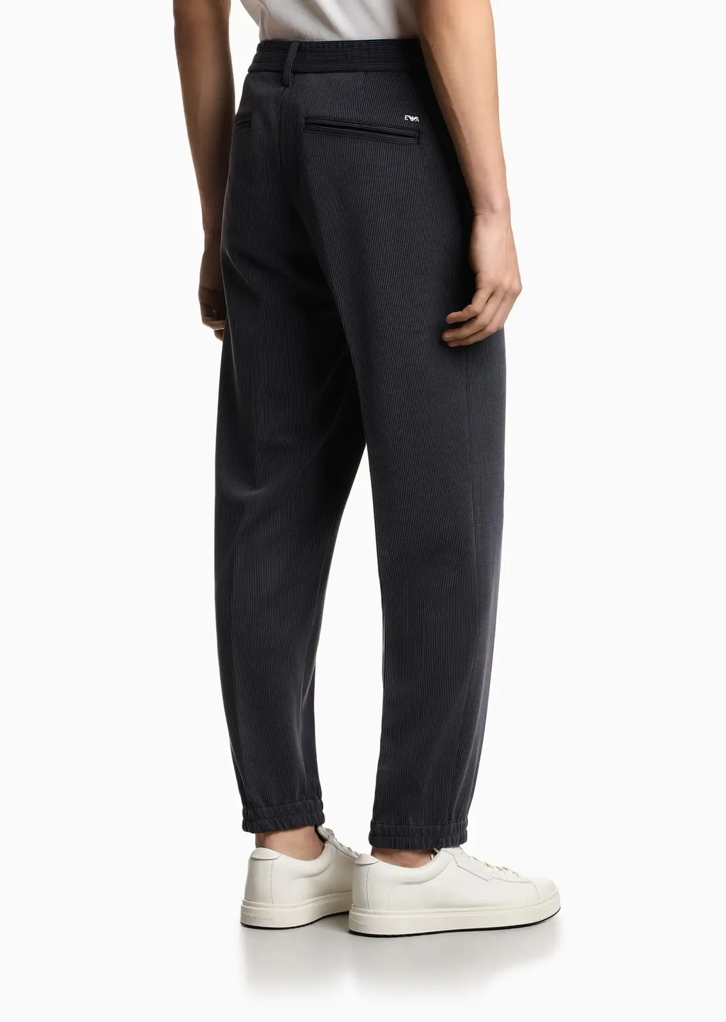 Striped Casual Trousers