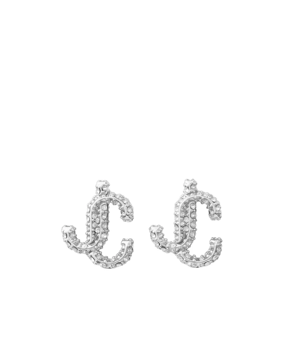 Jc Crystal-Embellished Stud Earrings