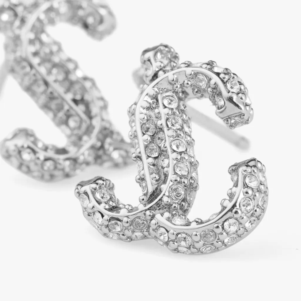 Jc Crystal-Embellished Stud Earrings