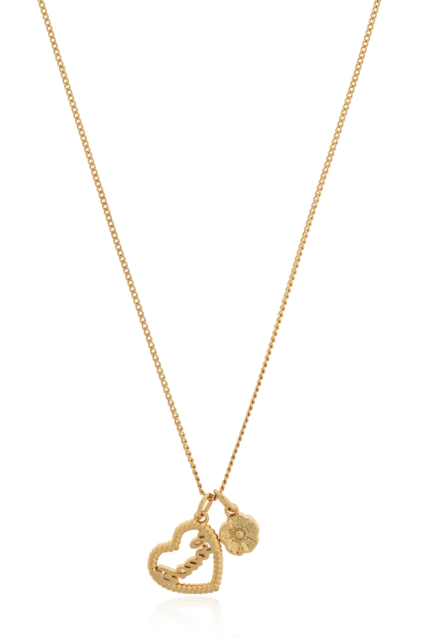 Coach Chain Linked Necklace