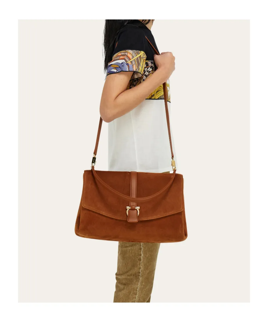 Flap-Over Shoulder Bag
