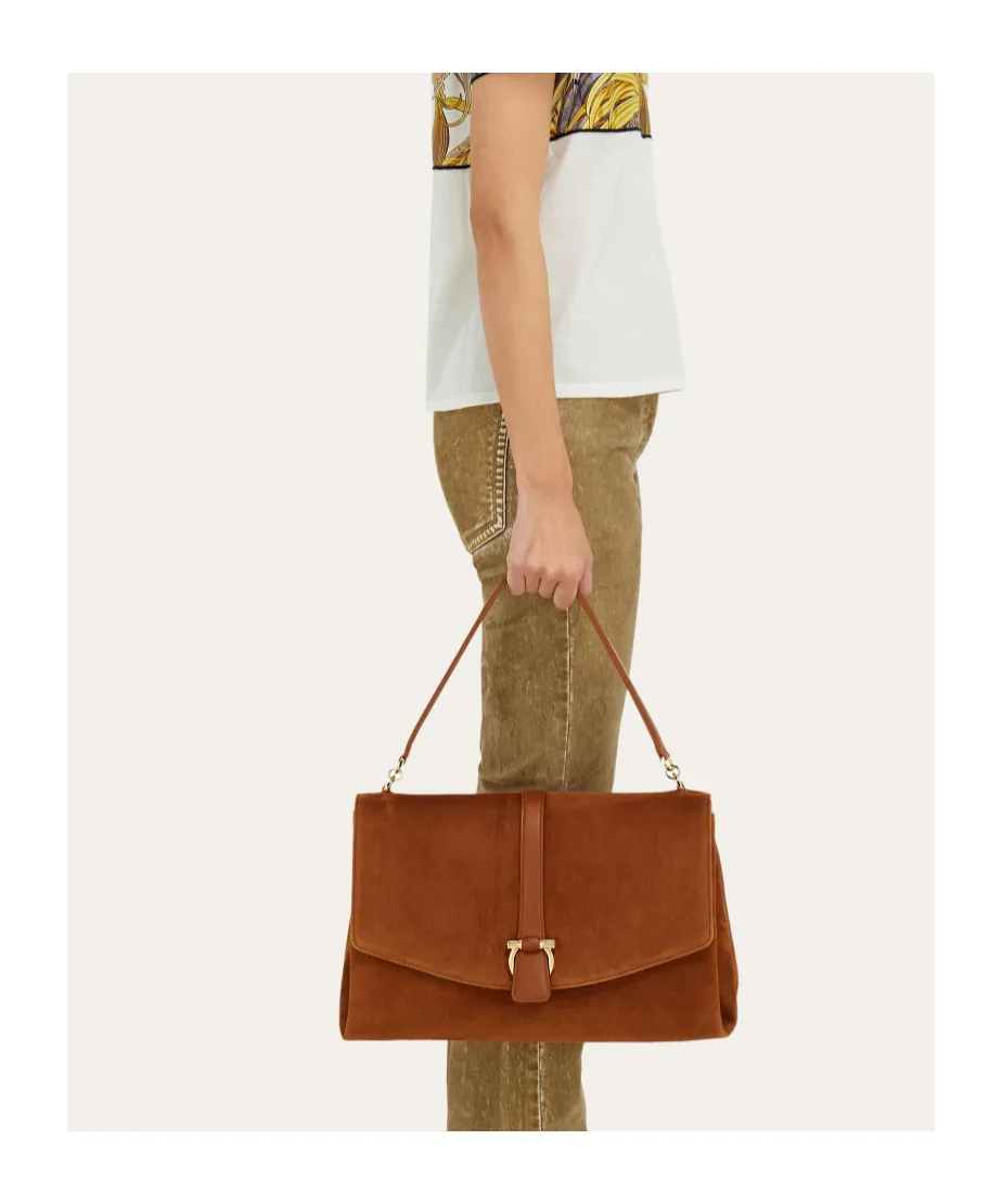 Flap-Over Shoulder Bag