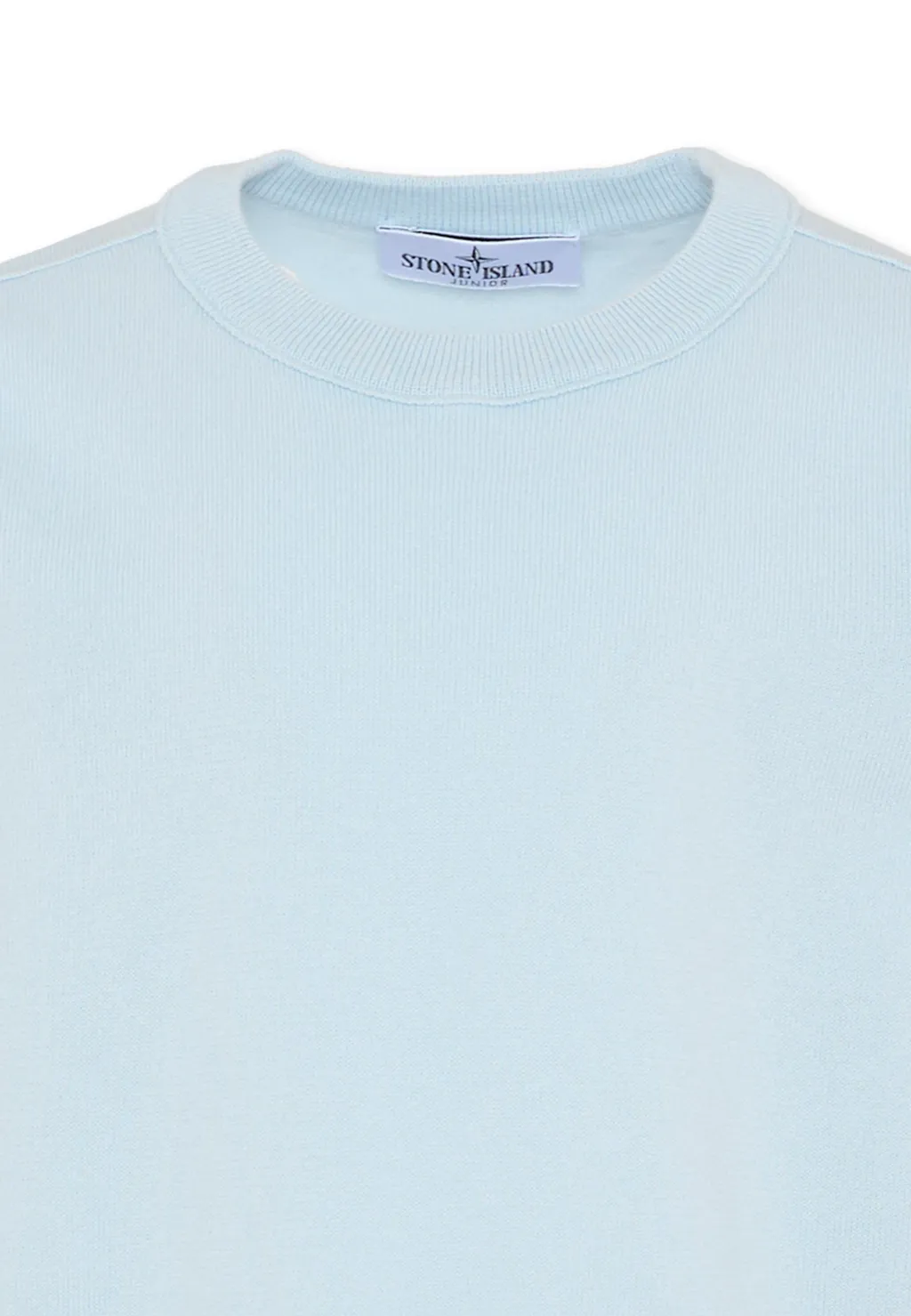 Stone Island Junior Logo Patch Knitted Sweater